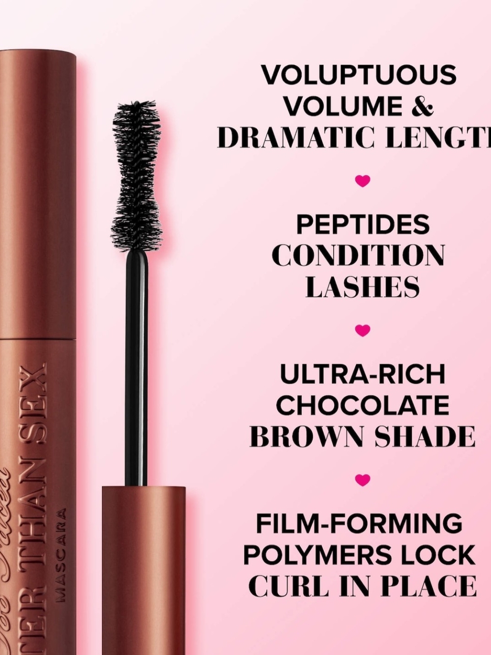 Too Faced Better Than Sex Mascara In Chocolate Brown